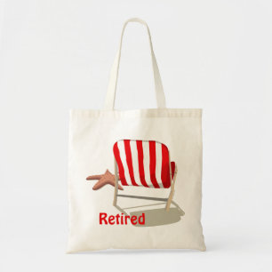 Strand-Stuhl-pensionierte Tasche