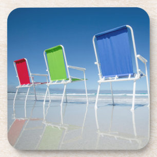 Strand-Stühle in Australien Untersetzer