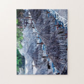 Strand-Stühle und Schutz Puzzle (Vertikal)