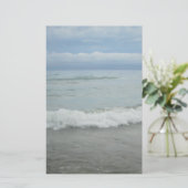 Strand-Sturm-Wellen Briefpapier (Stehend Vorderseite)