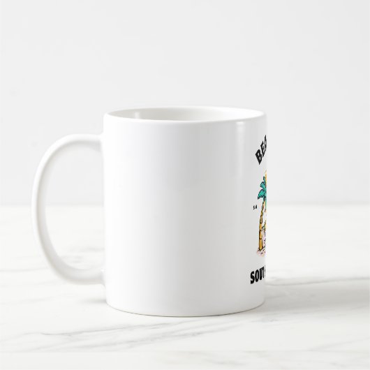 Strand Südaustralien Kaffeetasse (Links)