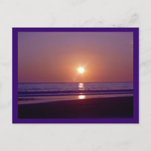 Strand Sun Postkarte