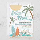 Strand Surf Geburtstagseinladung Einladung (Vorderseite)