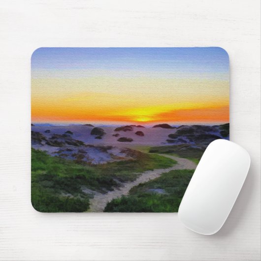 STRAND SURF KALIFORNIEN MOUSEPAD (Mit Mouse)