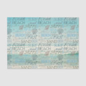Strand Surf Sand Meer Seidenpapier (Vorderseite)