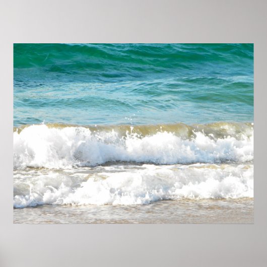 Strand Surfen Poster (Vorne)