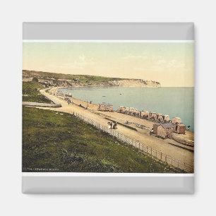 Strand, Swanage, England seltenes Photochrom Magnet