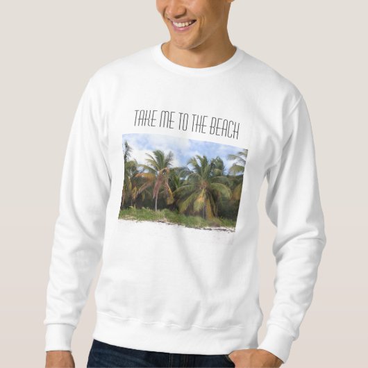 Strand-Sweatshirt Sweatshirt (Vorderseite)