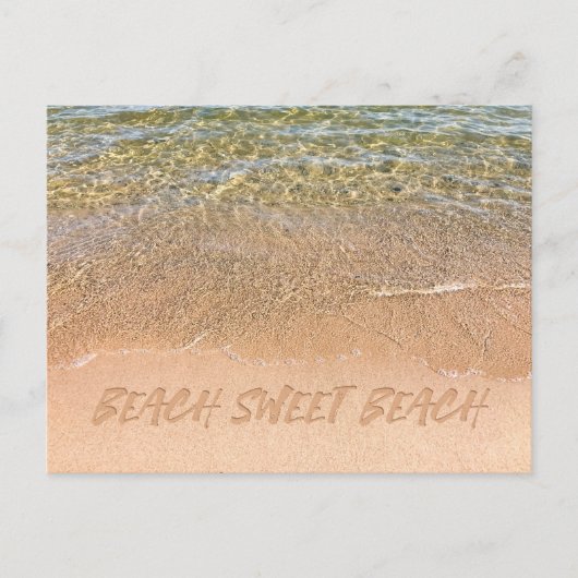Strand Sweet Beach! Änderung der Postkarten (Vorderseite)