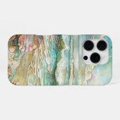 Strand Szene iPhone Hülle (Rückseite (Horizontal))