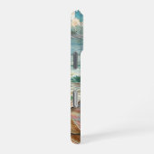 Strand Szene iPhone Hülle (Rechte Seite)