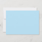 Strand-Szene mit Palm Tree Hochzeit Speichern Sie Save The Date (Rückseite)