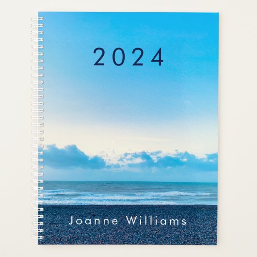 Strand Szene Planer (Vorderseite)