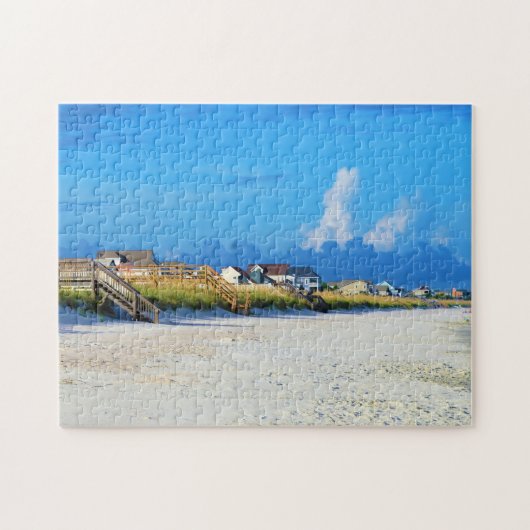 Strand Szene South Carolina. Puzzle (Horizontal)
