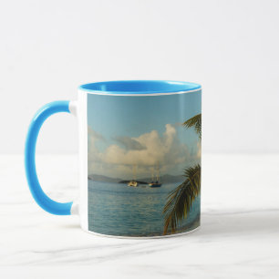 Strand Szene Tasse