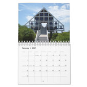 Strand-Szenen der schönen Küste, Florida Kalender (Feb 2027)