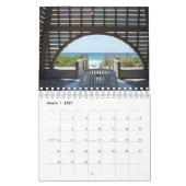 Strand-Szenen der schönen Küste, Florida Kalender (Mär 2027)