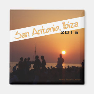 Strand-Szenen-Magnet-Änderungs-Jahr San Antonio Magnet