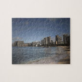 Strand-Szenenpuzzlespiel Oahus Hawaii Waikiki Puzzle (Horizontal)