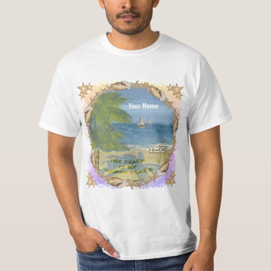 Strand T-Shirt (Vorderseite)