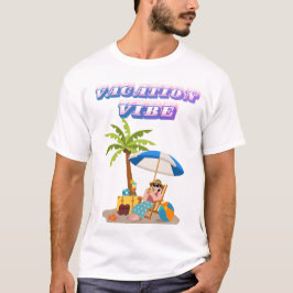 Strand-T-Shirt „Boys Vacation Vibe“ | Sommerferien T-Shirt