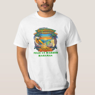 STRAND-T - SHIRTS - PELIKAN-HAFEN BAHAMAS