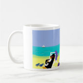 Strand-Tag Kaffeetasse (Links)