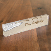 Strand-Tag Namensplakette (Seite)