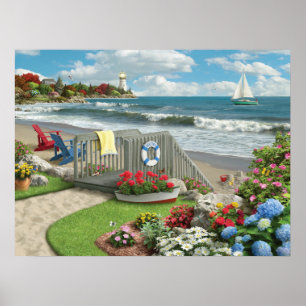 "Strand-Tages" Plakat Alan Giana