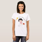 Strand-Tagesspaghetti-Spitze T-Shirt (Vorne ganz)