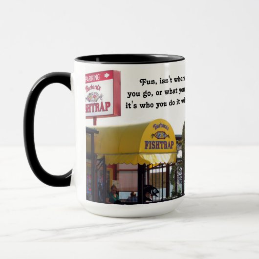 Strand-Tasse 15oz Tasse (Links)