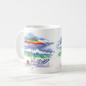 Strand-Tasse Kaffeetasse (Vorderseite Links)
