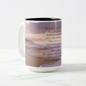 Strand-Tasse Zweifarbige Tasse (Vorderseite Links)