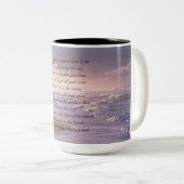 Strand-Tasse Zweifarbige Tasse (VorderseiteRechts)