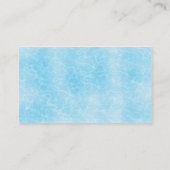 Strand-Telefonkarten/Visitenkarten (#BUS 009) Telefonnummerkarte (Rückseite)