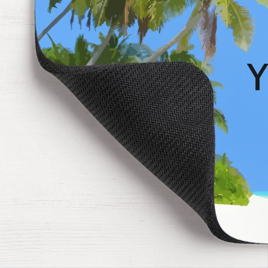 Strand-Thema Mousepad (Ecke)