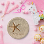 Strand-Thema-Party-Teller Pappteller (Party)