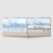 Strand Thema Personalisiertes Gästebuch (Voll)