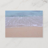 Strand Thema Sand Dollar & Starfish Hochzeitssitze Platzkarte (Rückseite)