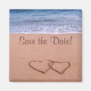 Strand Thema Save the Date! Magnet