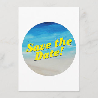 Strand-Themed Party Einladung
