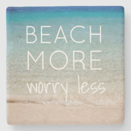 Strand-Themed Untersetzer mit Ozean-Foto