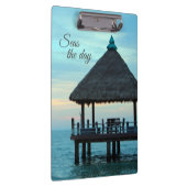 Strand Tiki Hütte Klemmbrett (Rechts)