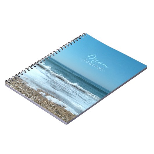 Strand-Traumzeitschrift Notizblock (Linke Seite)