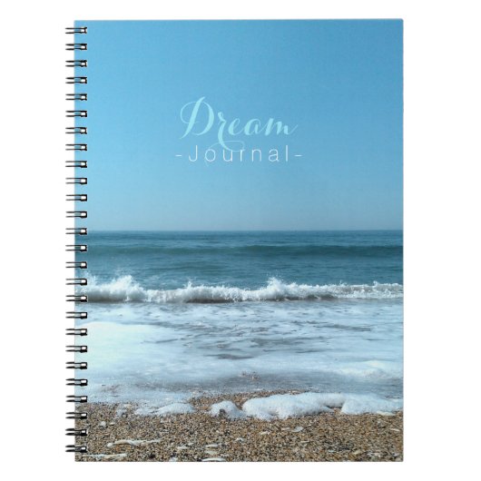 Strand-Traumzeitschrift Notizblock (Vorderseite)