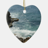 Strand trifft Ozean Keramik Ornament (Rechts)