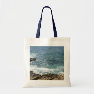 Strand trifft Ozean Tragetasche