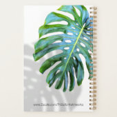 Strand/Tropenleaf mit Schattenskriptname Weiß Planer (Rückseite)