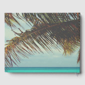 Strand tropisch, Palm Seashells Gästebuch (Rückseite)