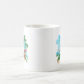 Strand-tropische Musik Kaffeetasse (Mittel)